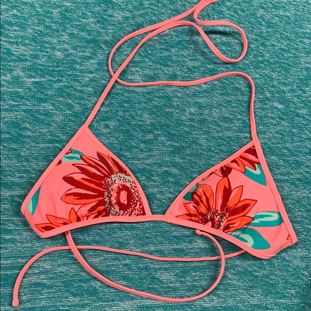 Aerie Flower bathing suit top